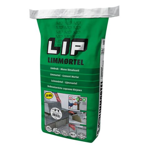 20KG LIP LIMMØRTEL -5 GRADER
