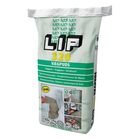 LIP 320 VEGGPUSS. 20KG