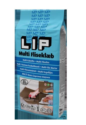 5KG LIP MULTI FLISLIM, GRÅ