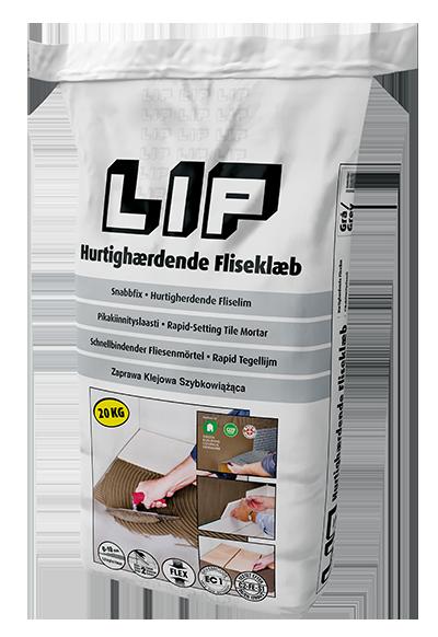 20KG LIP HURTIGHERDENDE FLISLIM