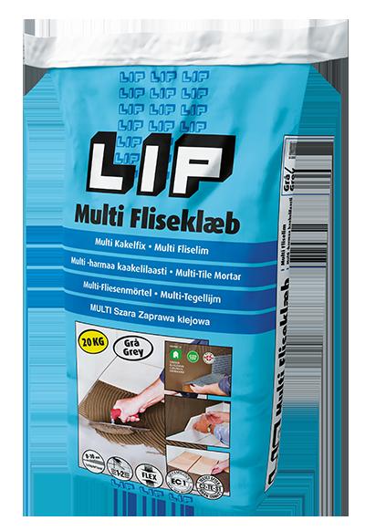 LIP MULTI FLISLIM, GRÅ